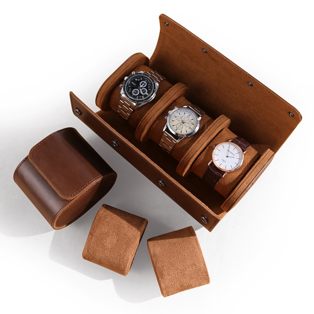 Luxury Watch Travel Case - Kotak Penyimpanan Jam Tangan Portabel dari