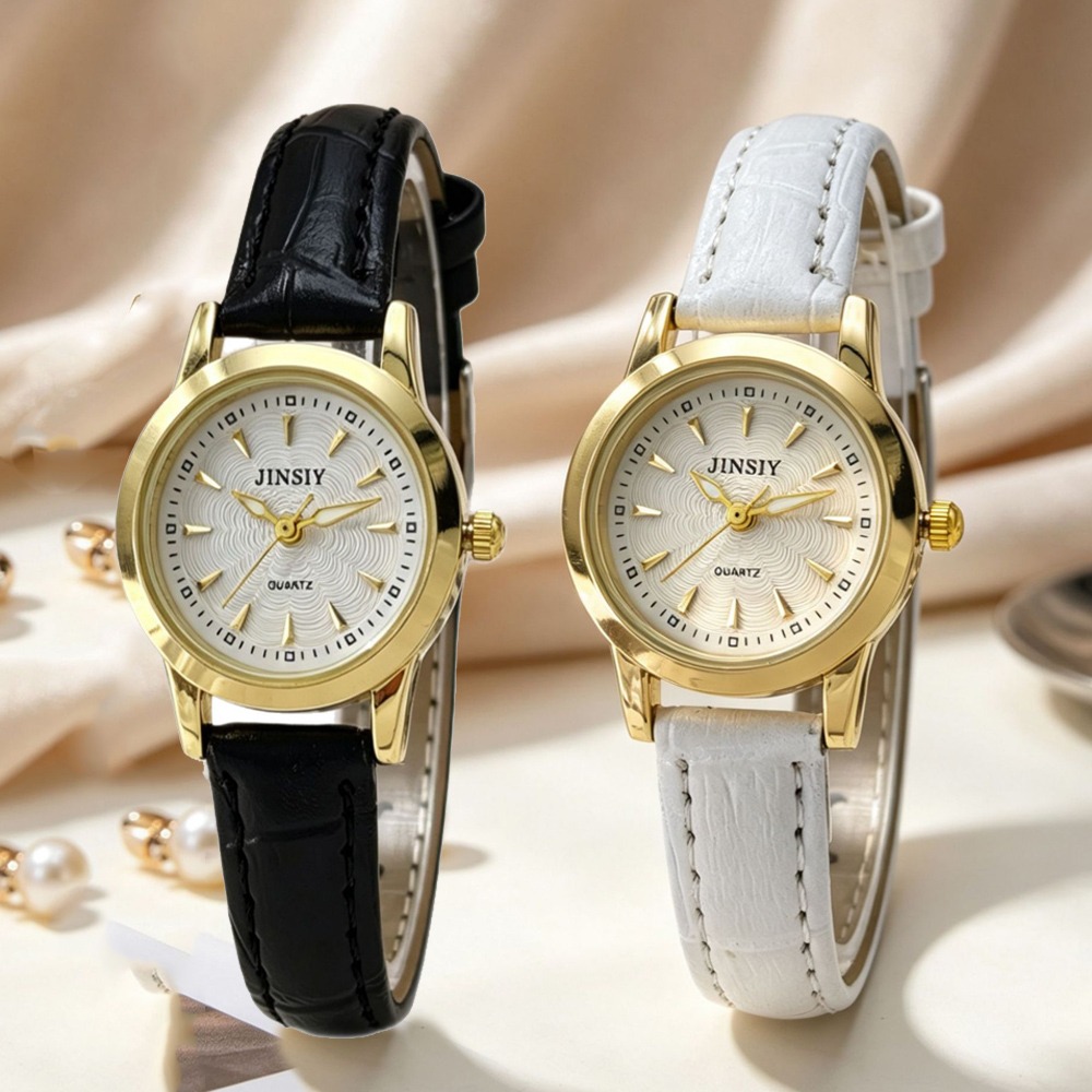 Luxury Watch Index - Jam Tangan Quartz Tali Kulit Fashion