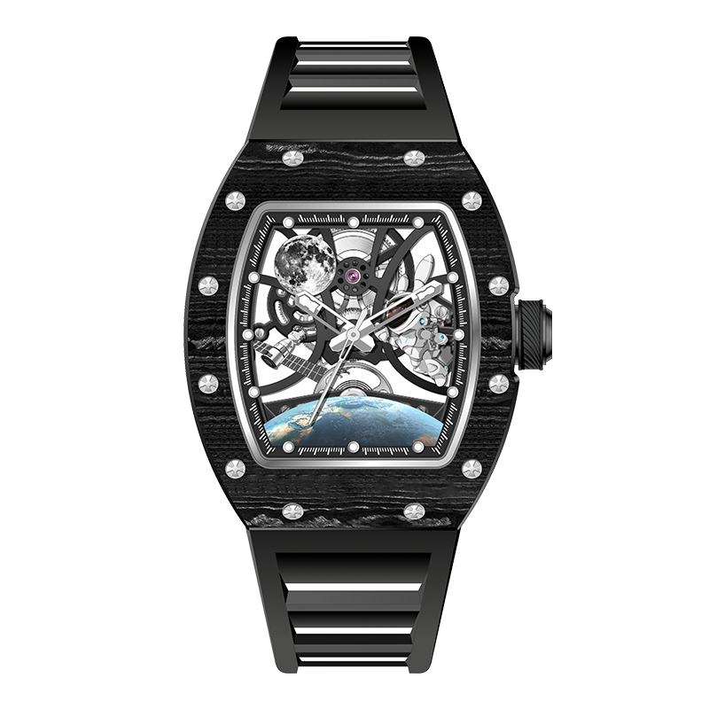 Luxury Watch Trading - Jam Tangan Mekanik Barrel Hollow Pria