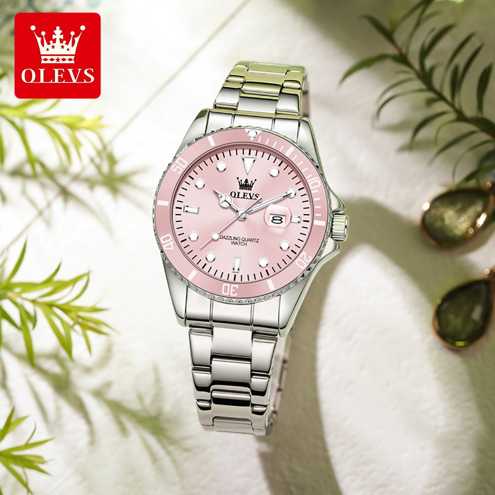 Luxury Watch Brand For Women - OLEVS Jam Tangan Wanita Kuarsa Mewah
