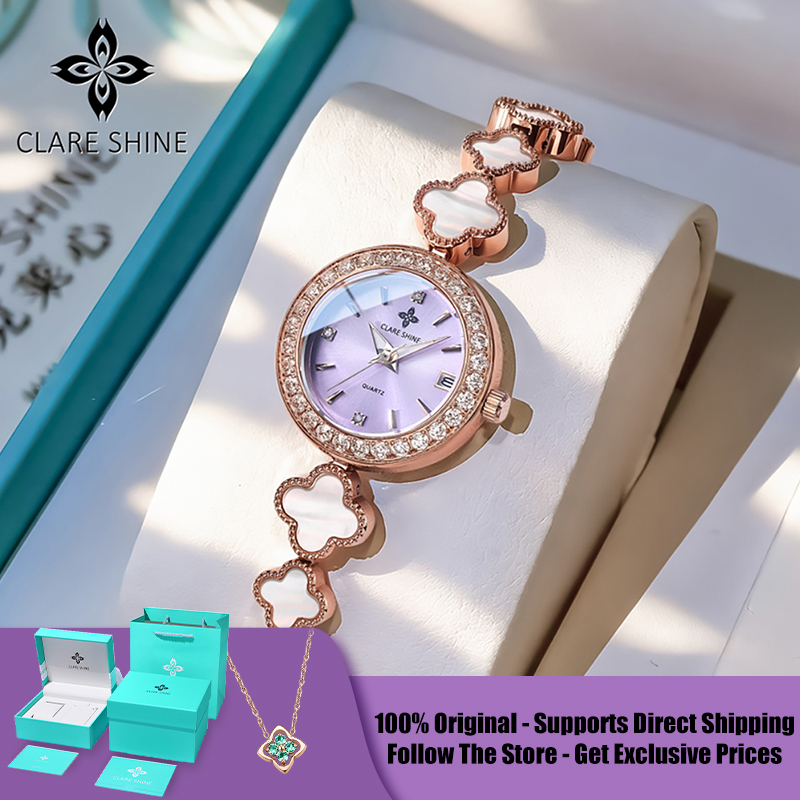Luxury Watch Quartz - CLARE SHINE 7701 Seri Lucky Jam