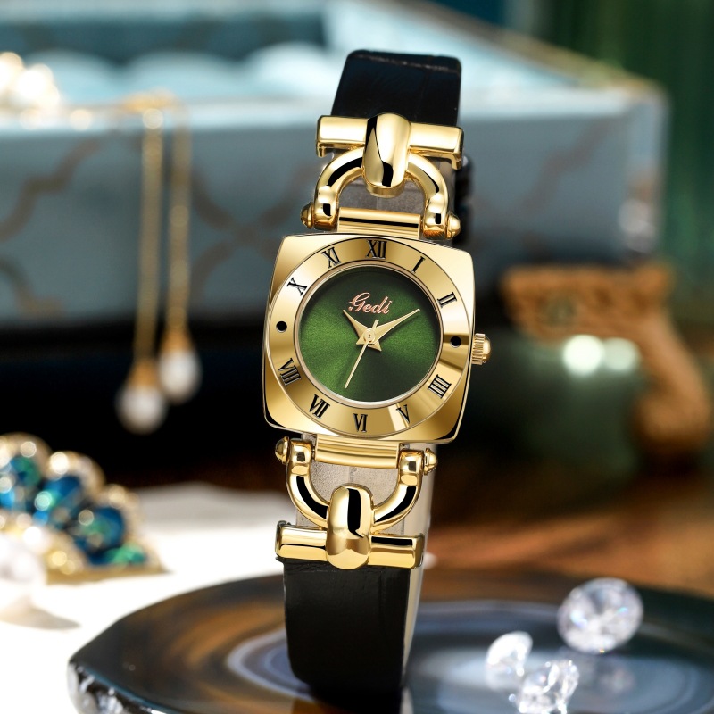 Luxury Watch Square - UTHAI L0031 Jam Tangan Wanita Modis