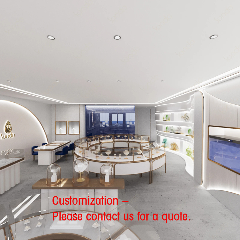 Luxury Watch And Price - Lemari pajang perhiasan desain butik mewah