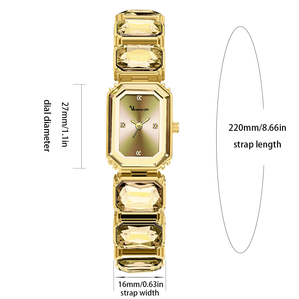 Jam Tangan Wanita Baru 2025 Ja - Luxury Watch Square ulasan dan harga