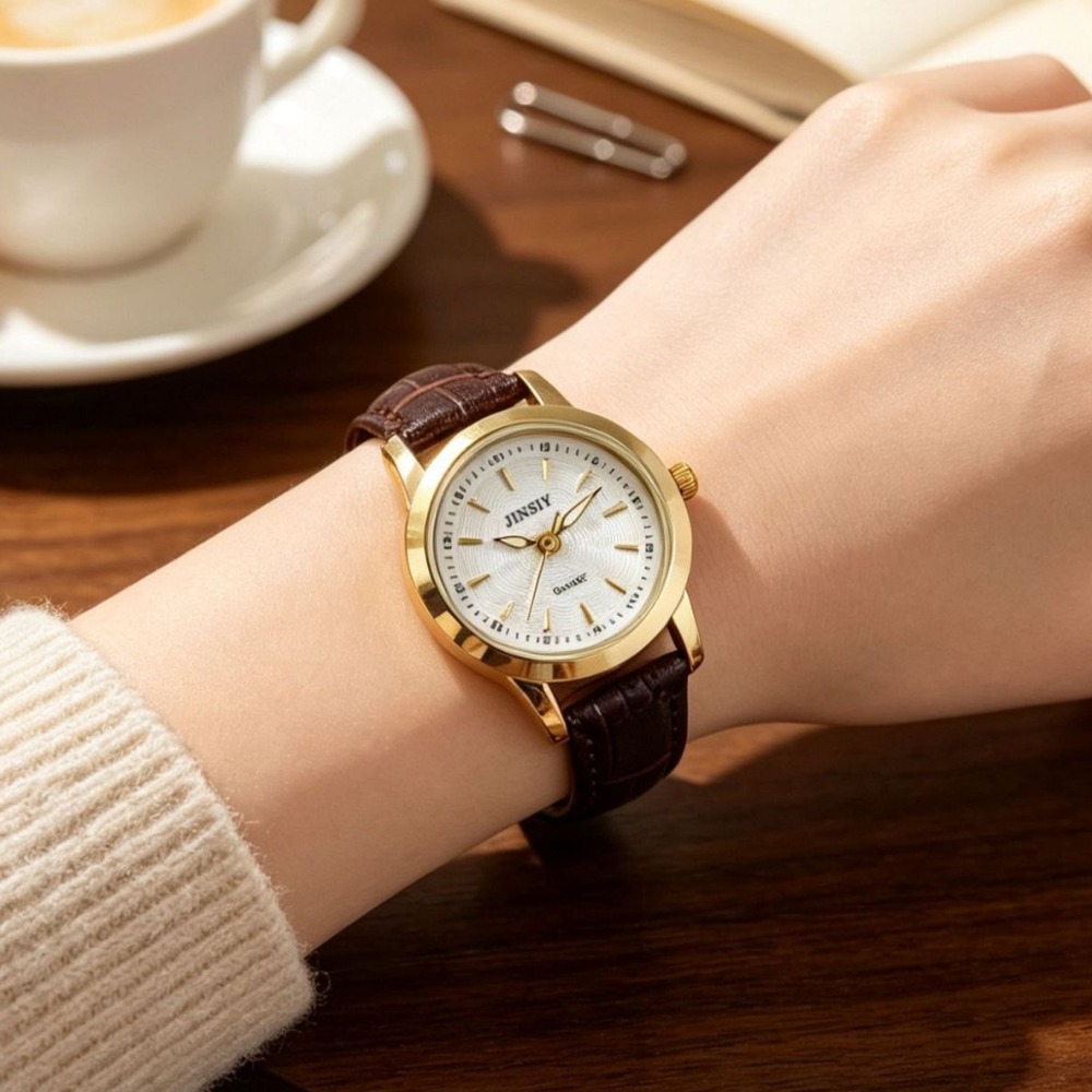 Jam Tangan Quartz Tali Kulit F - Luxury Watch Index ulasan dan harga