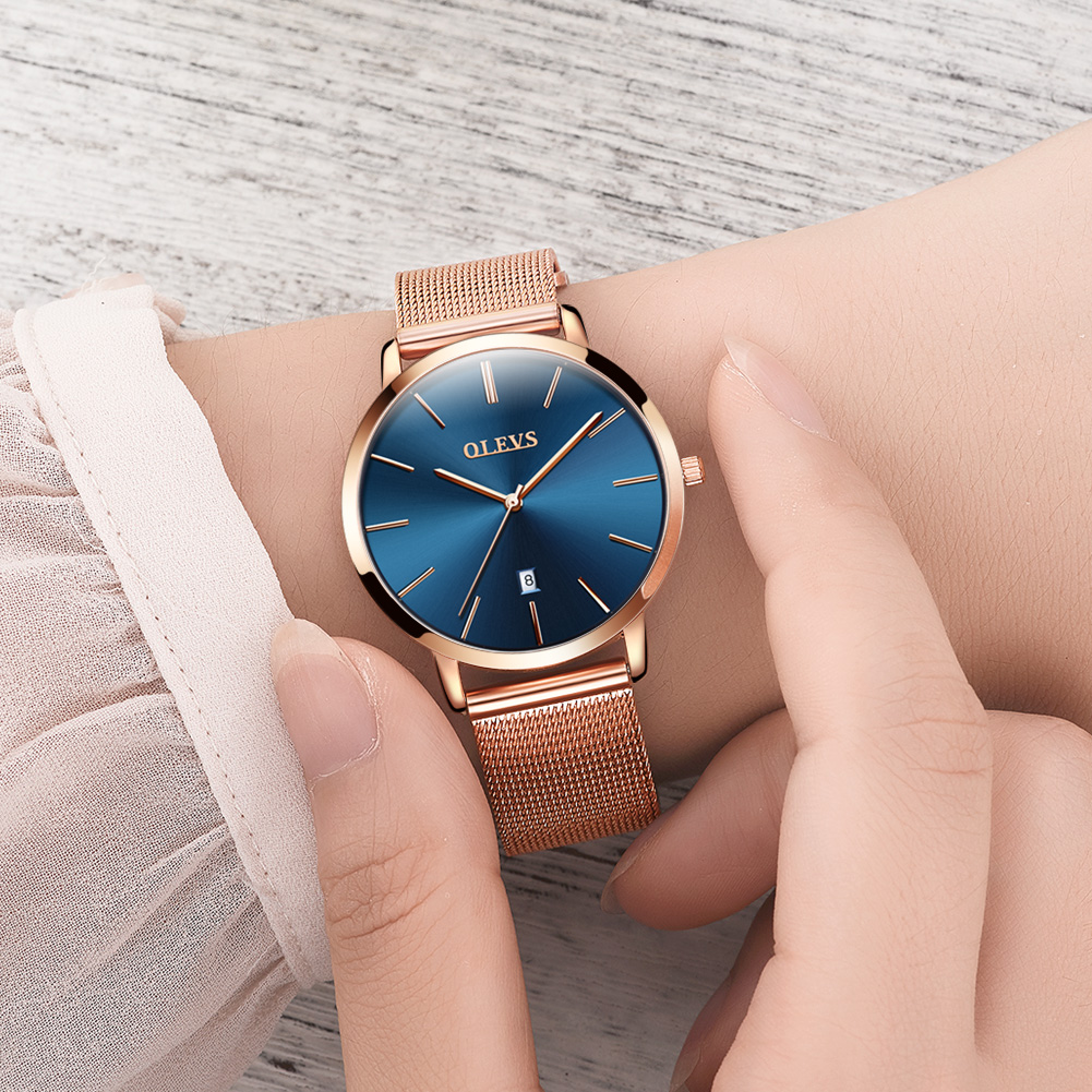 OLEVS Jam Tangan untuk Wanita  - Luxury Watch Travel Case ulasan dan harga