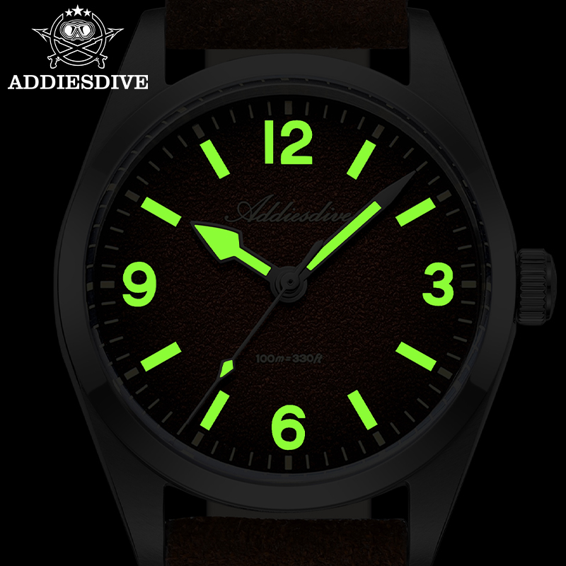 ADDIESDIVE Jam Tangan Kaca Saf - Luxury Watch Quartz ulasan dan harga