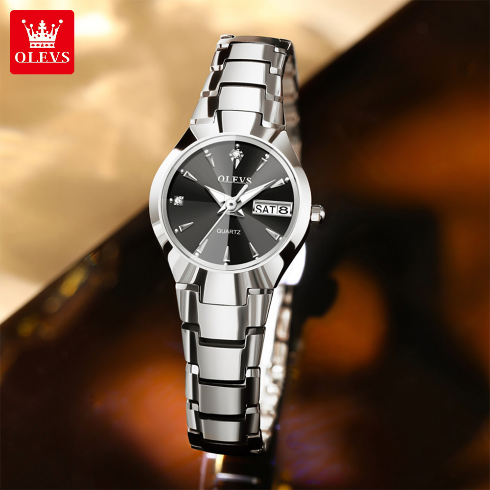 OLEVS Jam Tangan Wanita 8697 J - Luxury Watch Quartz ulasan dan harga