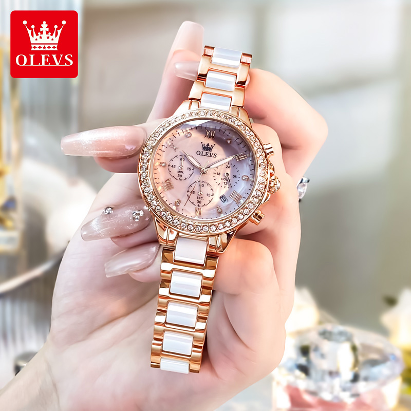 OLEVS 9999 Jam Tangan Wanita J - Luxury Watch Brand For Women ulasan dan harga
