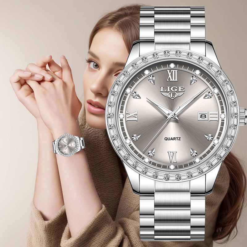 Jam Tangan Quartz LIGE 2026 Ja - Luxury Watch Uk ulasan dan harga