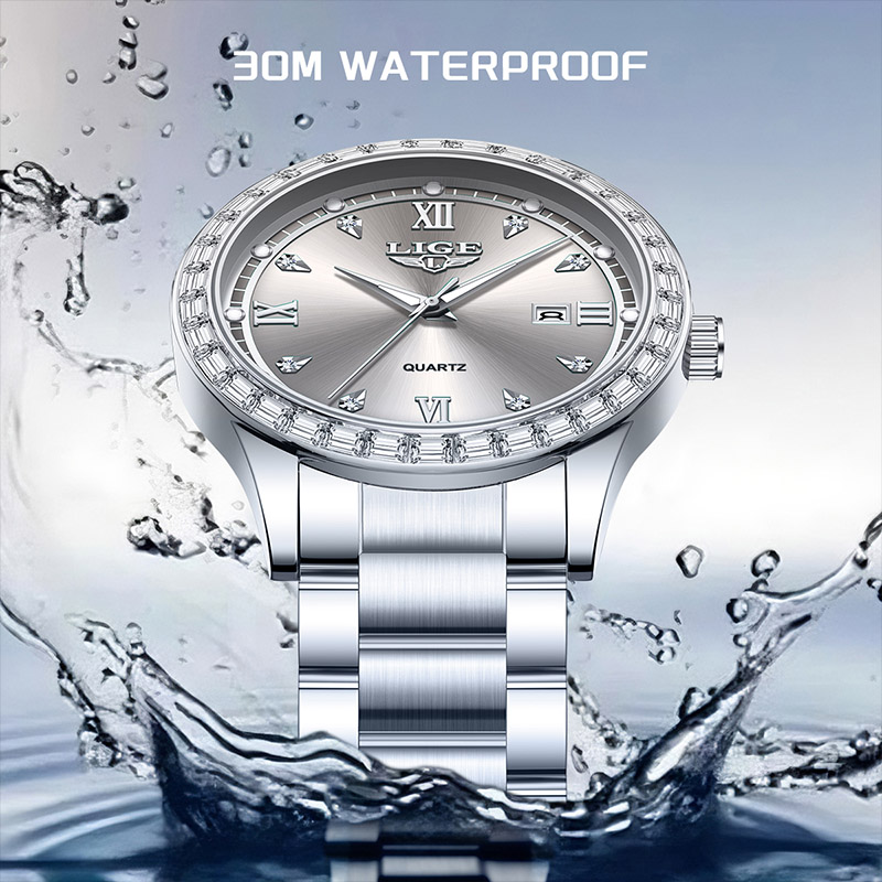 Jam Tangan Quartz LIGE 2026 Ja - Luxury Watch Uk ulasan dan harga
