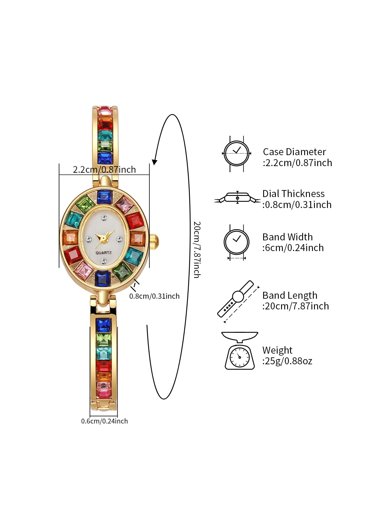 Jam Tangan Wanita - Kecil, Uni - Luxury Watch Trading ulasan dan harga