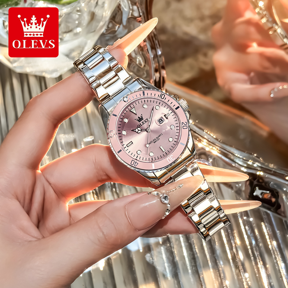 OLEVS Jam Tangan Wanita Kuarsa - Luxury Watch Brand For Women ulasan dan harga