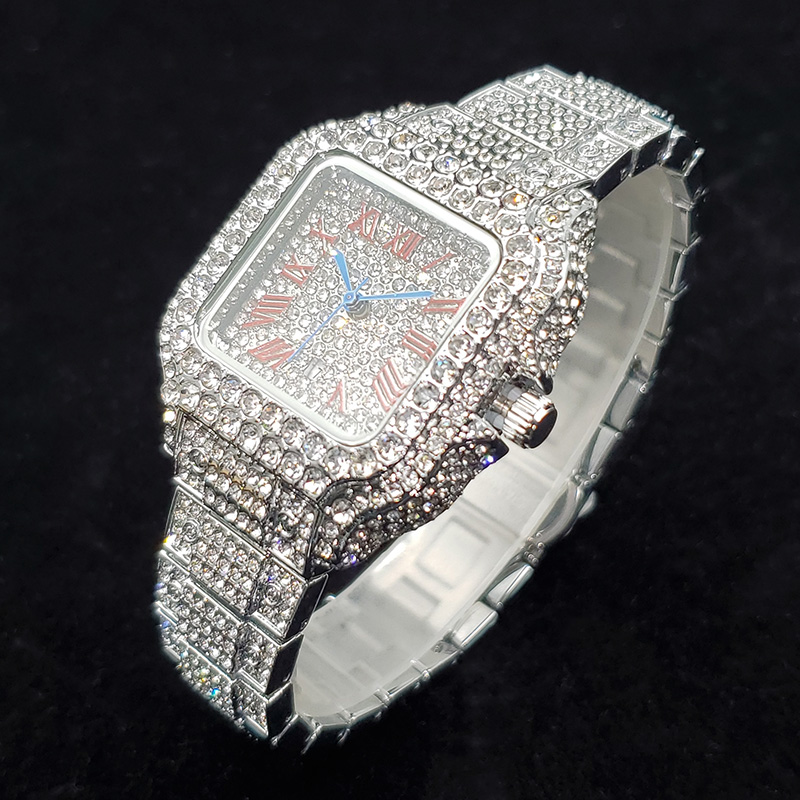 Jam Tangan Berlian Mewah untuk - Luxury Watch Square ulasan dan harga