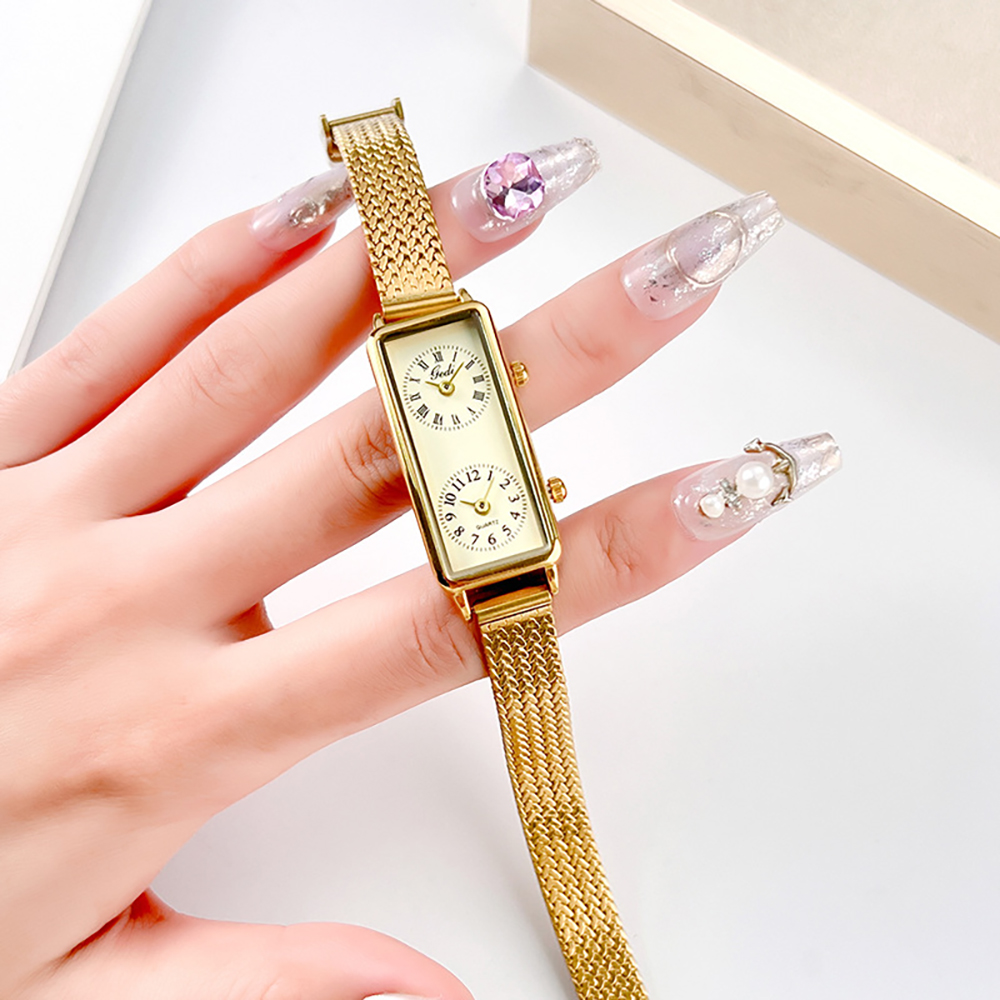 Jam Tangan Wanita CQ549 New Le - Luxury Watch Square ulasan dan harga