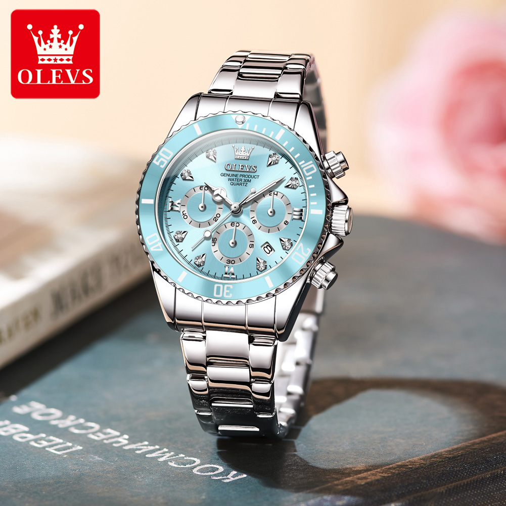 OLEVS Jam Tangan Wanita 5632 J - Luxury Watch Quartz ulasan dan harga