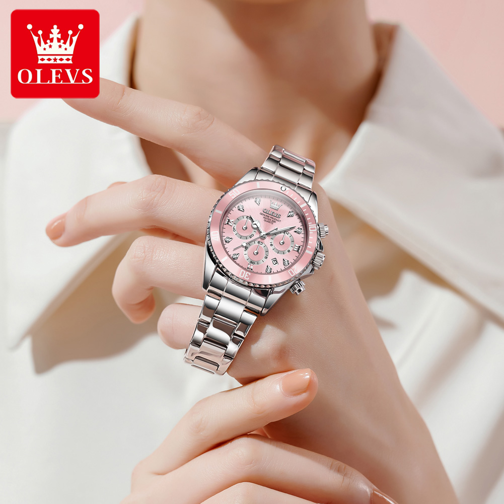 OLEVS Jam Tangan Wanita 5632 J - Luxury Watch Quartz ulasan dan harga