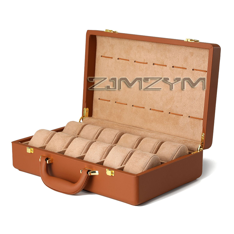Kotak Jam Tangan 12 Slot, Kota - Luxury Watch Travel Case ulasan dan harga