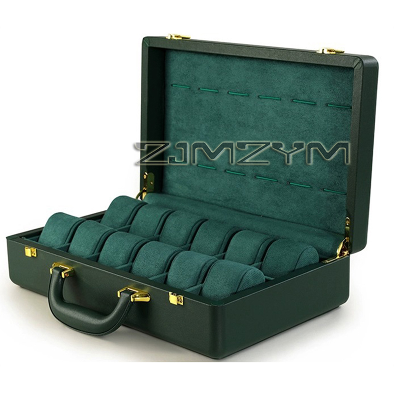 Kotak Jam Tangan 12 Slot, Kota - Luxury Watch Travel Case ulasan dan harga